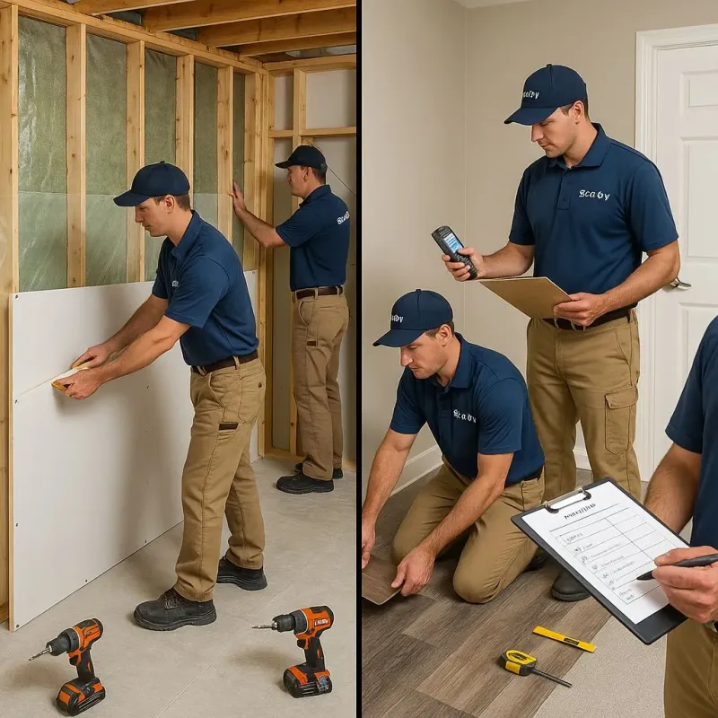 Repairs and Reconstruction process in Scottsburg, IN